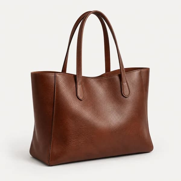 No. 42 leather tote